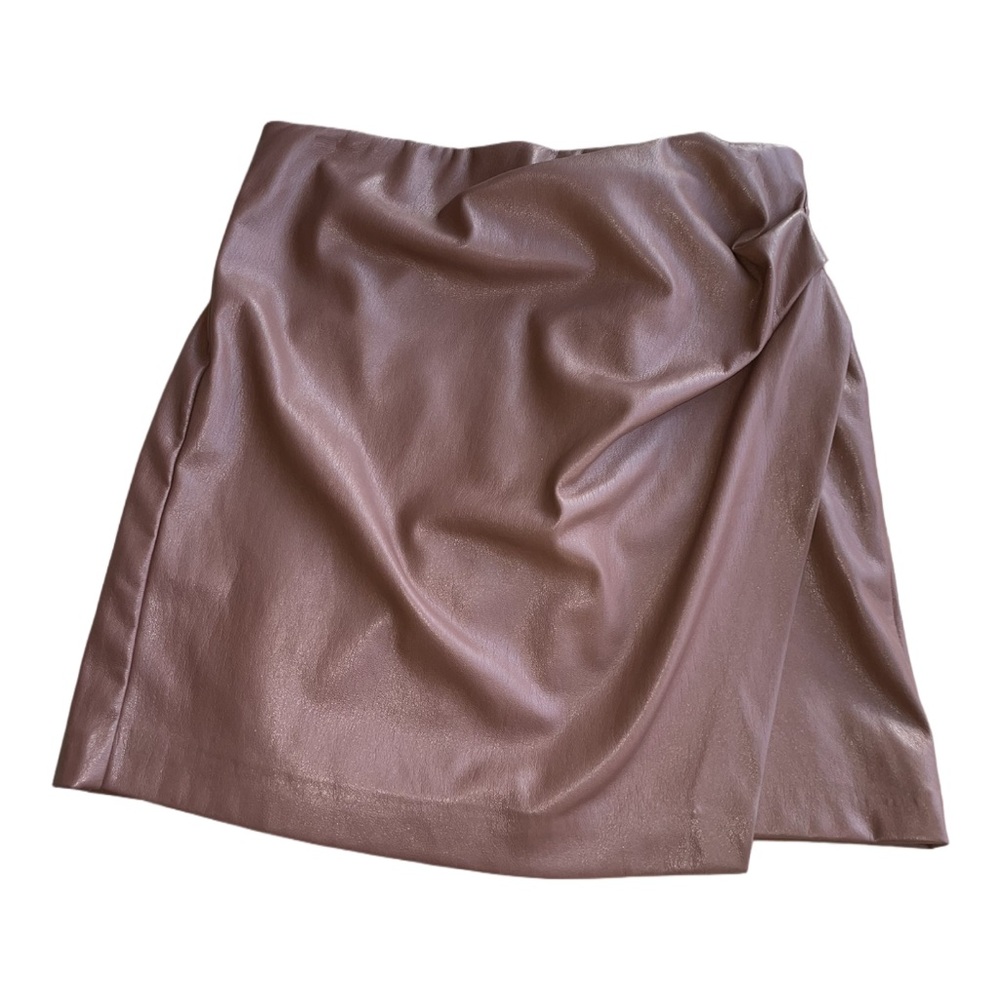 ARITZIA WILFRED BROWN Patent Skirt